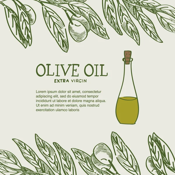 Label design for olive oil vol.3. — Stockvector