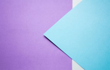 Yaprak renkleri kağıt ile düz geometrik kompozisyonlar
