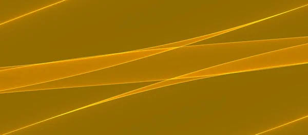 Modern Elegant Bruin Met Gele Strepen Lijn Abstracte Technologie Achtergrond — Stockfoto