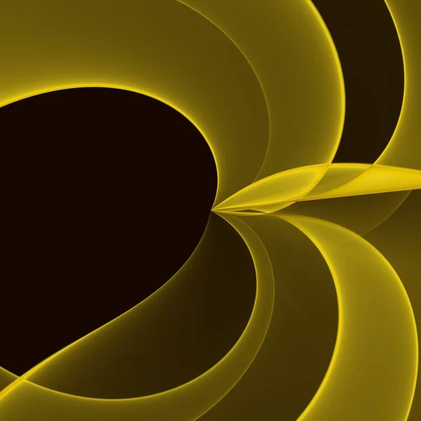 Moderne Elegante Gele Achtergrond Geïsoleerd Zwarte Abstracte Vorm Achtergrond Ontwerp — Stockfoto