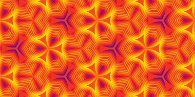 Güzel simetrik soyut şekiller 3 boyutlu katlama efekti arka plan tasarımı