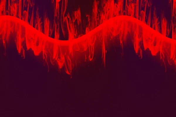 Abstract Symmetrical Red Fire Flame Gradient Background Design Concept — Stock Photo, Image
