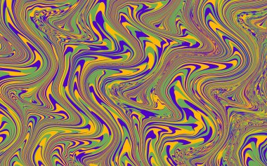 Soyut ve renkli sıvı desenli arkaplan tasarımı kavramı