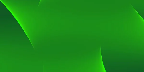 Abstract Eenvoudige Groene Achtergrond Met Glanzende Strepen Lijn Ontwerp — Stockfoto