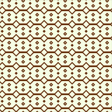 Modern geometrik soyut şablona sahip vektörsüz şablon. Çizgili elementlerden geometrik şekiller tekrarlanıyor