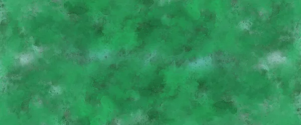 Soyut Işık Koyu Yeşil Suluboya Arka Plan Sıkıntılı Boya Sıçrama — Stok fotoğraf