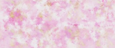 Pastel ve bulutların dokusuna sahip hafif ve yumuşak suluboya arkaplan. Leke dizaynında soyut boyalı duman veya sis