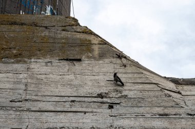 Stalinist Sovyetler Birliği zamanının inşası. Caisson beton tünel