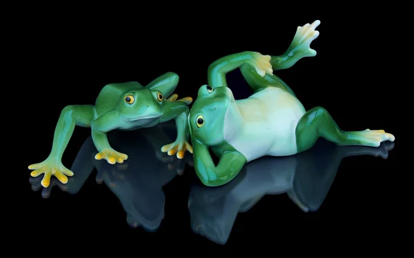 Souvenirs frogs — Stock Photo, Image