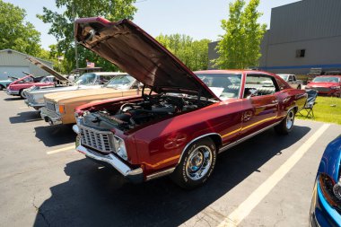 Columbus Anma Günü Şövalyeleri Hafta Sonu Klasik Araba ve Bisiklet Şovu, Clinton Township, Michigan, 05-30-2021