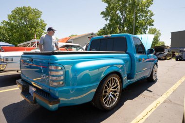 Columbus Anma Günü Şövalyeleri Hafta Sonu Klasik Araba ve Bisiklet Şovu, Clinton Township, Michigan, 05-30-2021