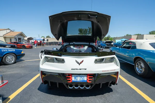 Caballeros Colón Memorial Day Weekend Classic Car Bike Show Clinton — Foto de Stock