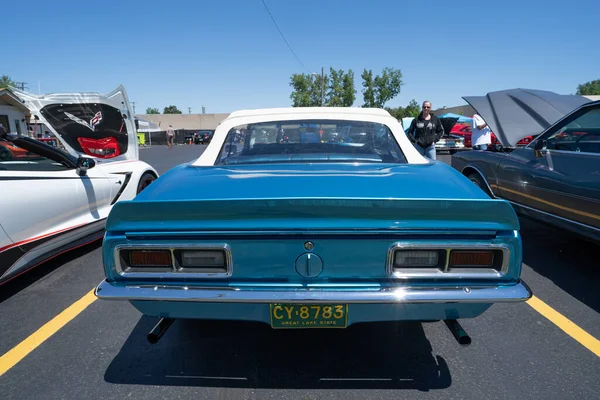 Knights Columbus Memorial Day Weekend Classic Car Bike Show Clinton — Stock Photo, Image