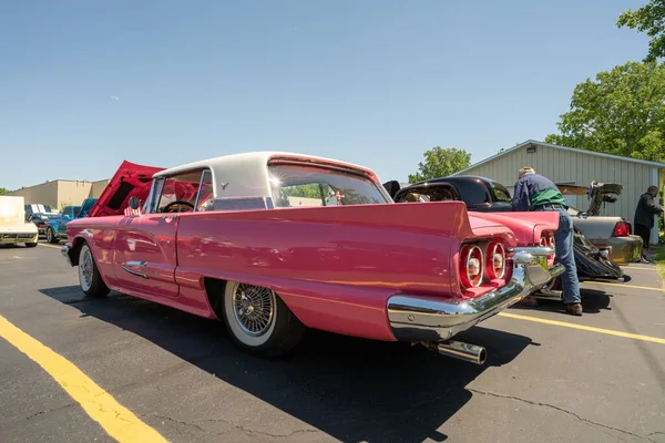 Knights Columbus Memorial Day Weekend Classic Car Bike Show Clinton — Stock Photo, Image