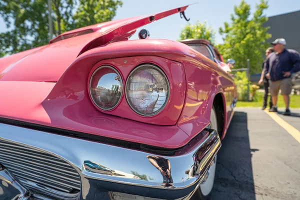 Knights Columbus Memorial Day Weekend Classic Car Bike Show Clinton — Stock Photo, Image