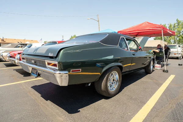 Knights Columbus Memorial Day Weekend Classic Car Bike Show Clinton — Stock Photo, Image