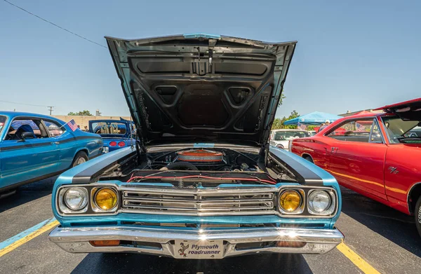 Knights Columbus Memorial Day Weekend Classic Car Bike Show Clinton — 스톡 사진