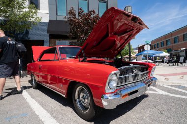 2021 Dağı. Clemens Hot Rod Araba Fuarı ve Cruise Dağı 'nda. Clemens, Michigan 06-05-2021