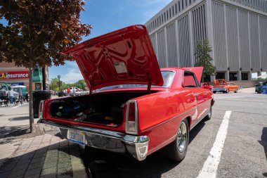 2021 Dağı. Clemens Hot Rod Araba Fuarı ve Cruise Dağı 'nda. Clemens, Michigan 06-05-2021