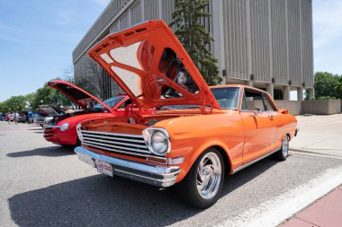 2021 Dağı. Clemens Hot Rod Araba Fuarı ve Cruise Dağı 'nda. Clemens, Michigan 06-05-2021