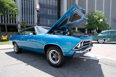 2021 Dağı. Clemens Hot Rod Araba Fuarı ve Cruise Dağı 'nda. Clemens, Michigan 06-05-2021