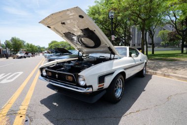 2021 Dağı. Clemens Hot Rod Araba Fuarı ve Cruise Dağı 'nda. Clemens, Michigan 06-05-2021