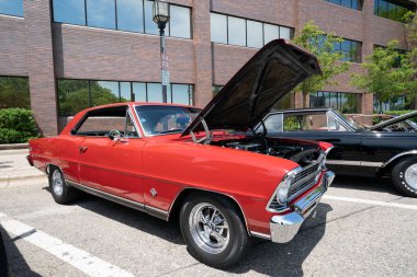2021 Dağı. Clemens Hot Rod Araba Fuarı ve Cruise Dağı 'nda. Clemens, Michigan 06-05-2021