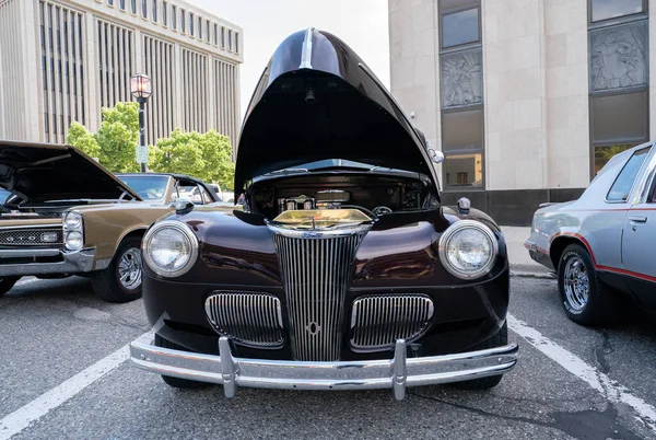 2021 Clemens Hot Rod City Car Show Cruzeiro Clemens Michigan — Fotografia de Stock