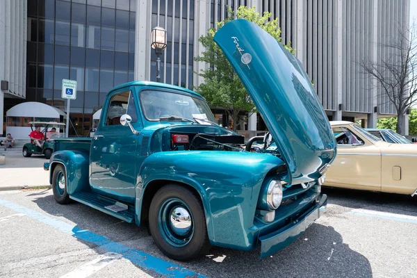 2021 Clemens Hot Rod City Car Show Και Κρουαζιέρα Στο — Φωτογραφία Αρχείου