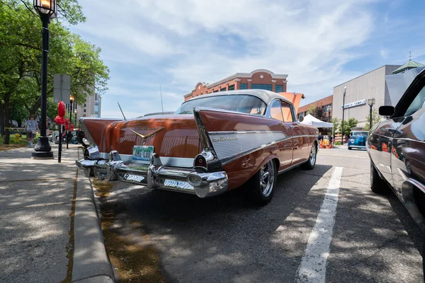 2021 Clemens Hot Rod City Car Show Cruise Clemens Michigan — Stockfoto