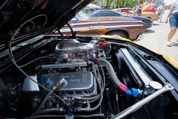 2021 Clemens Hot Rod City Car Show Och Kryssning Clemens — Stockfoto