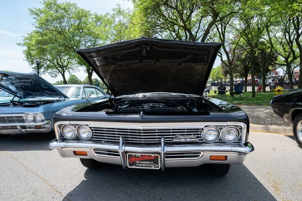 2021 Clemens Hot Rod City Car Show Cruise Clemens Michigan — Stock Photo, Image