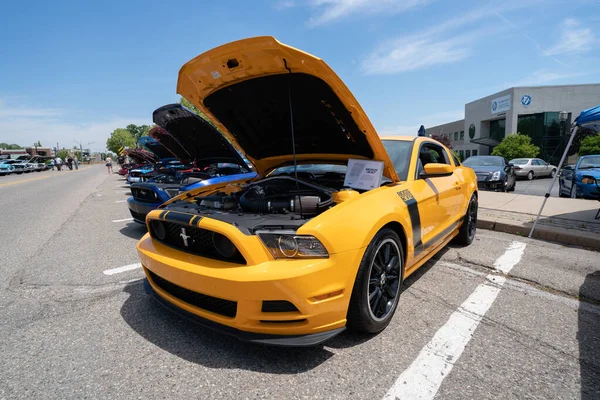 2021 Clemens Hot Rod City Car Show Crucero Clemens Michigan — Foto de Stock