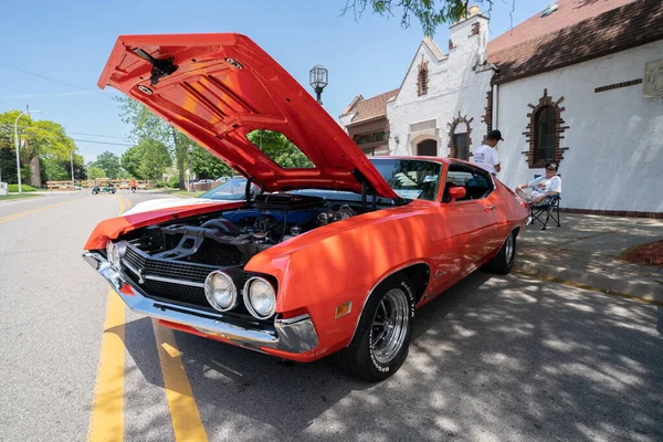 2021 Clemens Hot Rod City Car Show Cruise Clemens Michigan — Stock Photo, Image