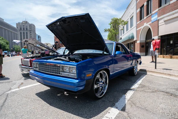 2021 Clemens Hot Rod City Car Show Cruise Clemens Michigan — Stockfoto