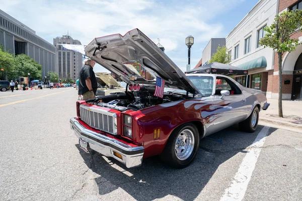 2021 Clemens Hot Rod City Car Show Crucero Clemens Michigan — Foto de Stock