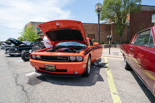 2021 Clemens Hot Rod City Car Show Cruise Clemens Michigan — Stock Photo, Image