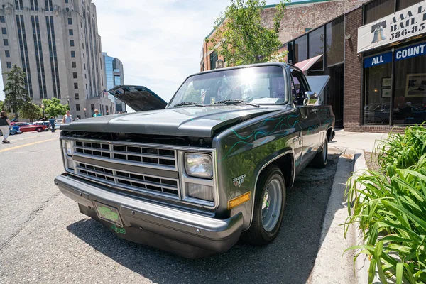 2021 Clemens Hot Rod City Car Show Crucero Clemens Michigan — Foto de Stock