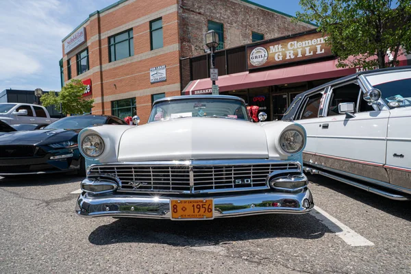 2021 Clemens Hot Rod City Autókiállítás Hajóút Clemens Michigan 2021 — Stock Fotó