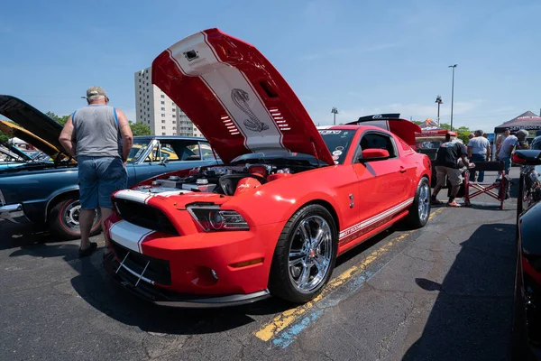 2021 Centerline Festival Nezávislosti Klasická Autosalon Centru Michigan 2021 — Stock fotografie