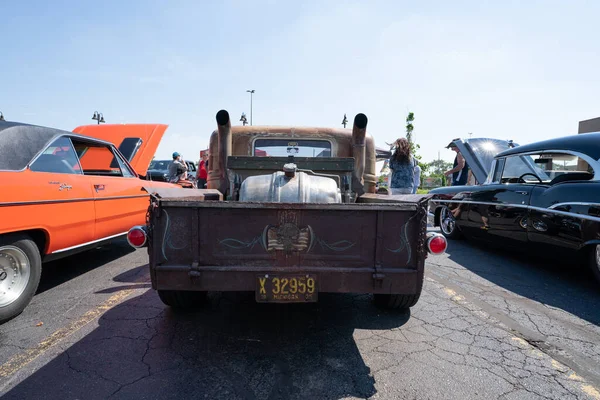 2021 Centerline Festival Nezávislosti Klasická Autosalon Centru Michigan 2021 — Stock fotografie