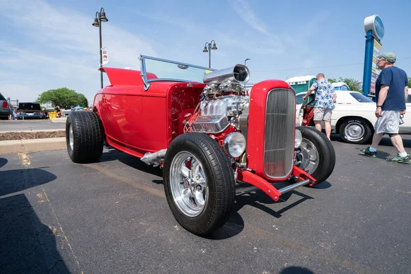 2021 Centerline Independence Festival Classic Car Show Centerline Michigan 2021 — Stockfoto