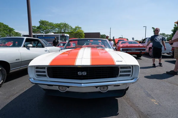 2021 Centerline Independence Festival Classic Car Show Centerline Michigan Den — Stockfoto