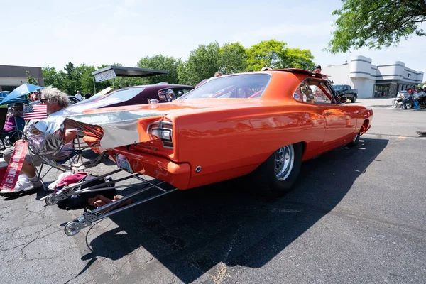 2021 Centerline Independence Festival Classic Car Show Centerline Michigan 2021 — Foto de Stock