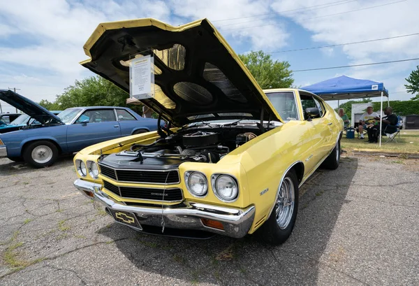 Metrocruisers 2021 Father Day Car Show Warren Michigan 2021 — Stock Photo, Image