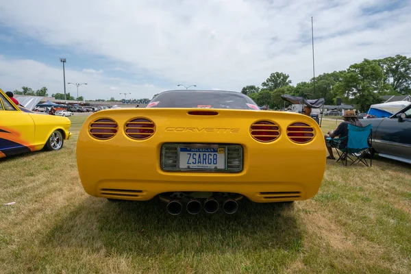 Metrocruisers 2021 Fathers Day Car Show Michigan Warren 2021 — 스톡 사진