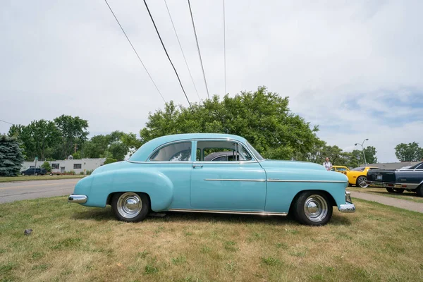 Metrocruisers 2021 Vaderdag Autoshow Warren Michigan 2021 — Stockfoto