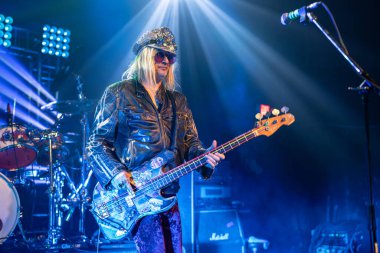 80 'lerin rock grubu Enuff Z' Nuff, Detroit taraftarlarına 7-02-21 Diesel Konser Tiyatrosu 'nda canlı performans sundu.