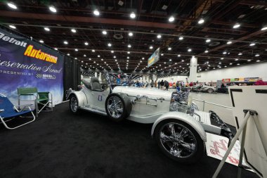 Detroit 'in 73. Geleneksel Otomobil Fuarı 27 Şubat 2026' da Detroit 'teki Huntington Place Cobo Hall' da.
