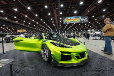 Detroit 'in 73. Geleneksel Otomobil Fuarı 27 Şubat 2026' da Detroit 'teki Huntington Place Cobo Hall' da.